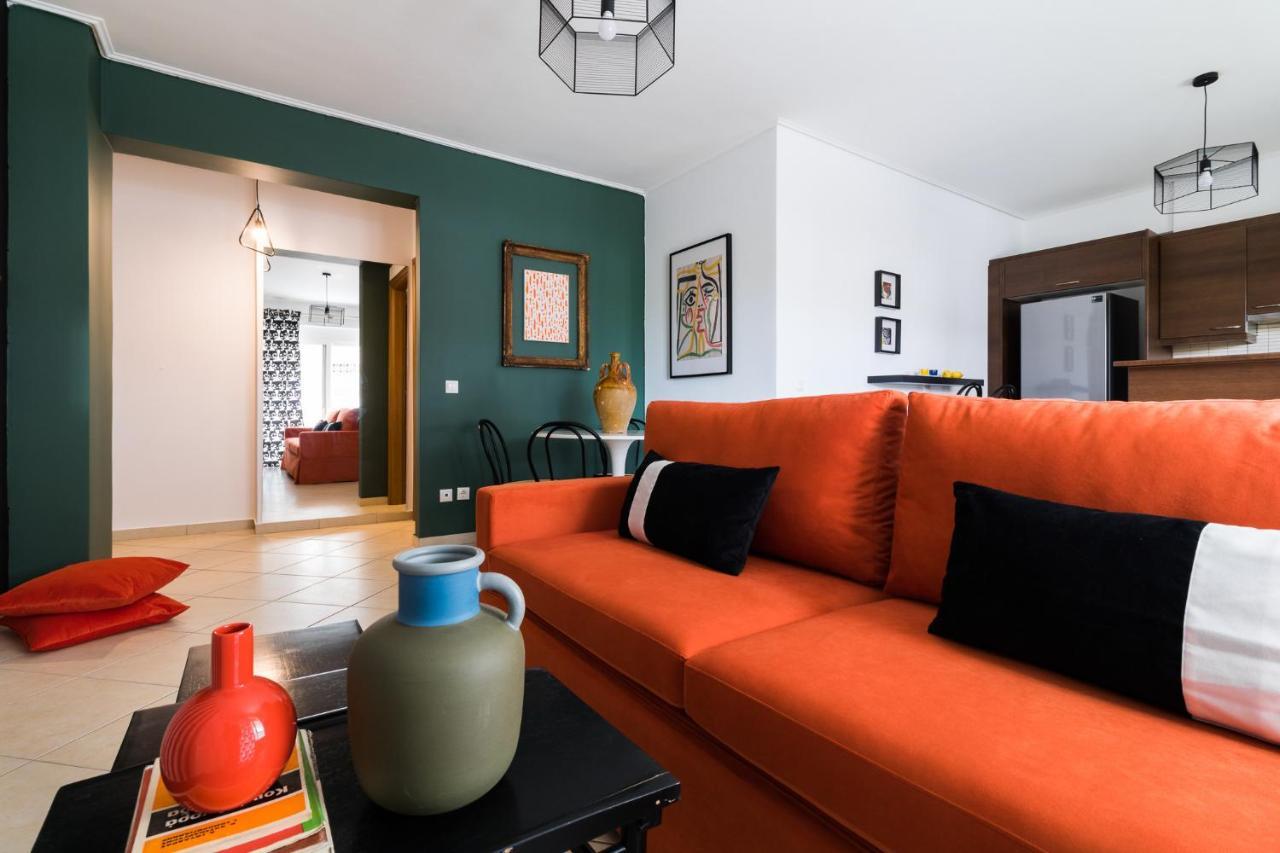 Athenian Stylish 2 Bdrm Apartment Luaran gambar